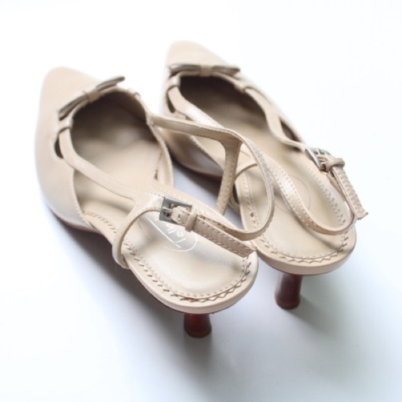 Talbots sling back kitten heels - Picture 8 of 10